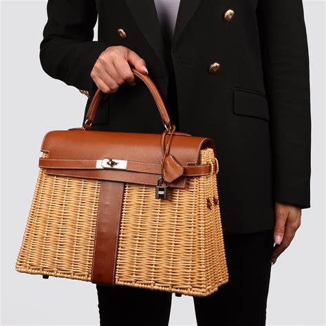 wicker kelly hermes|hermes kelly sellier bag.